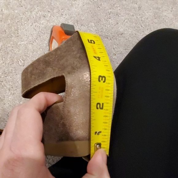 Gorgeous Paul Green metallic bronze sandals UK size 6, US size 8.5 - Picture 7 of 12